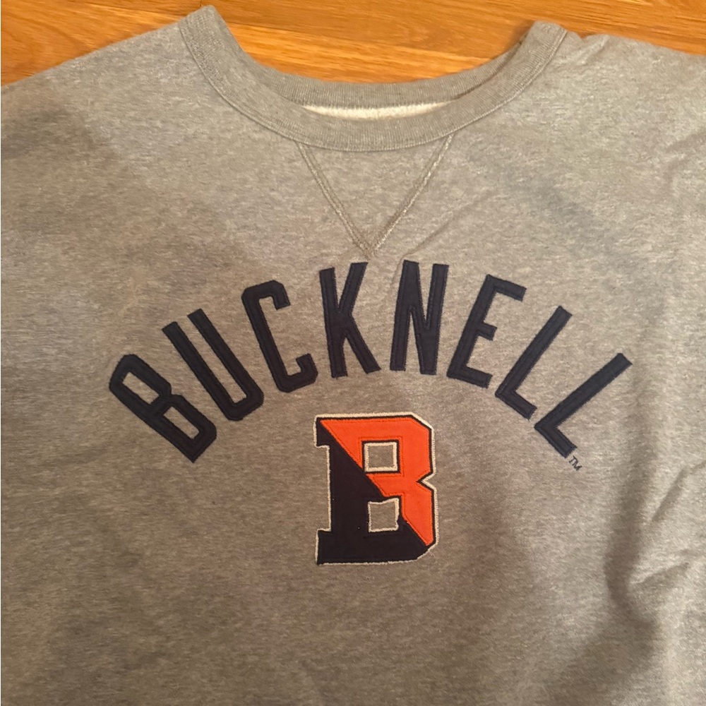 League Bucknell University Pullover Sweatshirt Cr… - image 2